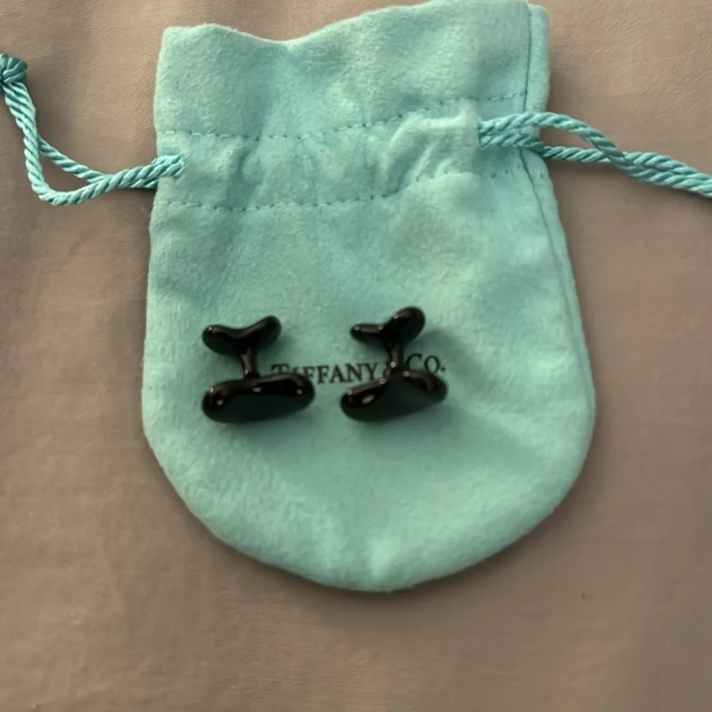 Tiffany & Co. Elsa Peretti Bean Cufflinks